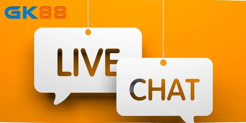 Liên hệ GK88 thông qua live chat để nhận hỗ trợ ngay lập tức