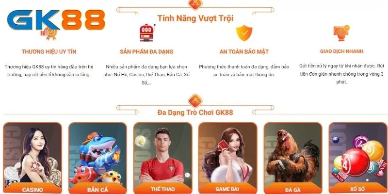 Link Vào GK88 Ưu Đãi Ngập Tràn, Nhận Quà Không Giới Hạn!